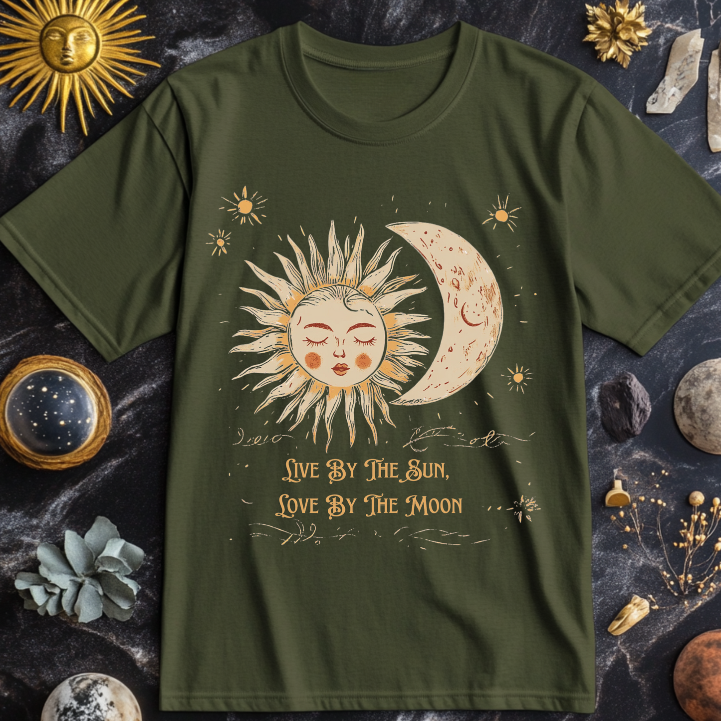 Live By The Sun Love By The Moon T-Shirt